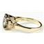 10K, 14K or 18K Gold Ladies Ring, Mystic Fire Topaz, R123