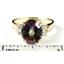 10K, 14K or 18K Gold Ladies Ring, Mystic Fire Topaz, R123