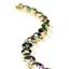 B002, Mystic Fire Topaz Gold Bracelet