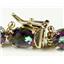 B002, Mystic Fire Topaz Gold Bracelet