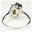 Sterling Silver Ladies Ring, Smoky Quartz, SR016