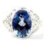 SR260, Neptune Garden Topaz 925 Sterling Silver Ring