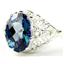 SR260, Neptune Garden Topaz 925 Sterling Silver Ring