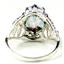 SR260, Neptune Garden Topaz 925 Sterling Silver Ring