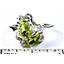 Sterling Silver Ladies Ring, Peridot, SR016