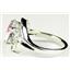 Sterling Silver Ladies Ring, Mercury Mist Topaz, SR021