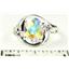 Sterling Silver Ladies Ring, Mercury Mist Topaz, SR021