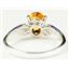 SR058, Citrine, 925 Sterling Silver Ring