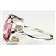 SR188, Pure Pink Topaz, 925 Sterling Silver Ring