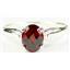 SR058, Mozambique Garnet, 925 Sterling Silver Ring