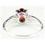 SR058, Mozambique Garnet, 925 Sterling Silver Ring