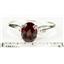 SR058, Mozambique Garnet, 925 Sterling Silver Ring