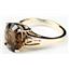 10K, 14K or 18K Gold Ladies Ring, Smoky Quartz (Concave Cut), R139