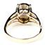 10K, 14K or 18K Gold Ladies Ring, Smoky Quartz (Concave Cut), R139
