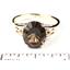 10K, 14K or 18K Gold Ladies Ring, Smoky Quartz (Concave Cut), R139