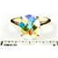 10K, 14K or 18K Gold Ladies Ring, Mercury Mist Topaz, R055