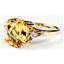 10K, 14K or 18K Gold Ladies Ring, Citrine, R150