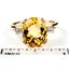10K, 14K or 18K Gold Ladies Ring, Citrine, R150