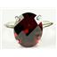 Sterling Silver Ladies Ring, Mozambique Garnet, SR055