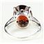 Sterling Silver Ladies Ring, Mozambique Garnet, SR055