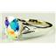 SR139, Mercury Mist Topaz, 925 Sterling Silver Ring