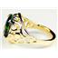 10K, 14K or 18K Gold Ladies Ring, Created Black Opal, R004