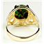 10K, 14K or 18K Gold Ladies Ring, Created Black Opal, R004
