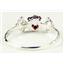 SR192, Pure Pink Topaz, 925 Sterling Silver Ring