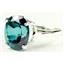 Sterling Silver Ladies Ring, Paraiba Topaz, SR055