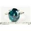 Sterling Silver Ladies Ring, Paraiba Topaz, SR055