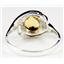 Sterling Silver Ladies Ring, Citrine, SR021