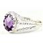 925 Sterling Silver Ladies Ring, Amethyst, SR070