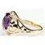 10K, 14K or 18K Gold Ladies Ring, Amethyst, R004