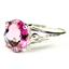 SR139, Pure Pink Topaz, 925 Sterling Silver Ring