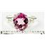 SR139, Pure Pink Topaz, 925 Sterling Silver Ring