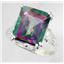 SR188, Mystic Fire Topaz, 925 Sterling Silver Ring