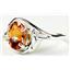 Sterling Silver Ladies Ring, Twilight Fire Topaz, SR021