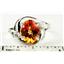 Sterling Silver Ladies Ring, Twilight Fire Topaz, SR021