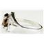 Sterling Silver Ladies Ring, Smoky Quartz, SR021