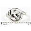 Sterling Silver Ladies Ring, Smoky Quartz, SR021