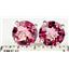 14k Gold Post Earrings, Pure Pink Topaz, E112