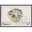10K, 14K or 18K Gold Ladies Ring, Aquamarine, R004