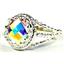 Mercury Mist Topaz, 925 Sterling Silver Ring, SR070