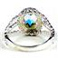 Mercury Mist Topaz, 925 Sterling Silver Ring, SR070