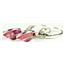 925 Sterling Silver Leverback Earrings, Pure Pink Topaz, SE101