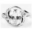 Sterling Silver Ladies Ring, Cubic Zirconia, SR021