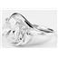 Sterling Silver Ladies Ring, Cubic Zirconia, SR021