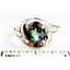 Sterling Silver Ladies Ring, Mystic Fire Topaz, SR021