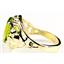 10K, 14K or 18K Gold Ladies Ring, Peridot, R004