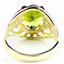 10K, 14K or 18K Gold Ladies Ring, Peridot, R004